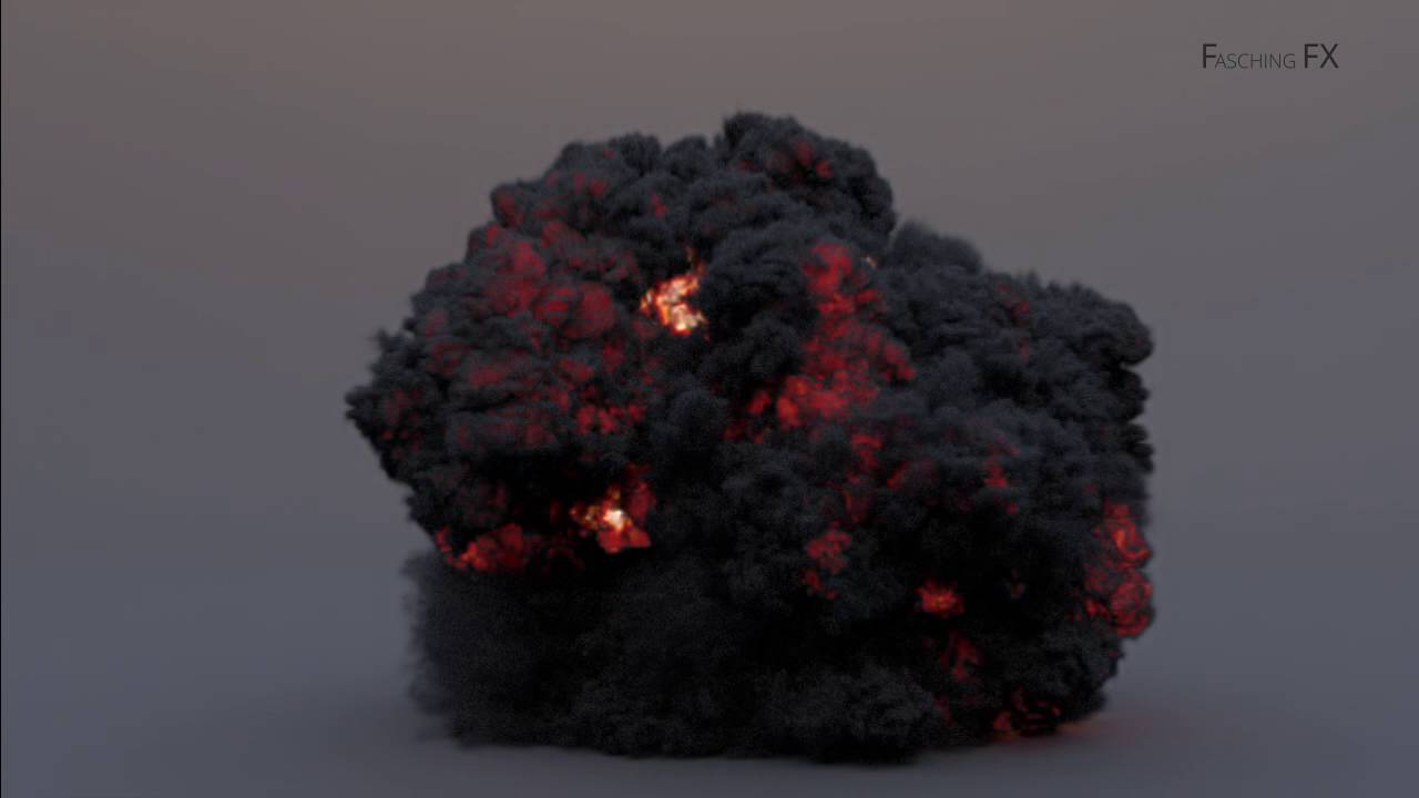 Houdini Pyro FX Simulation - YouTube
