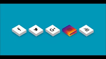 ICONES REDE SOCIAL HTML E CSS