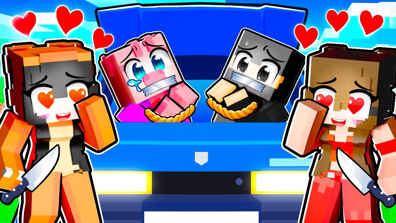 Šílené FANYNKY UNESLY BOUCHALA a TROSPYHO v Minecraftu!