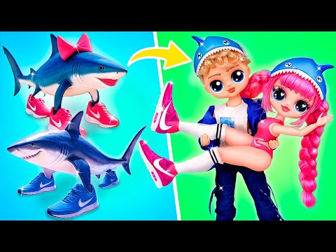 Tralalero Tralala Büyüyor! İtalyan Beyin Çürümesi Hayvanlar & LOL OMG Kendin Yap Videoları