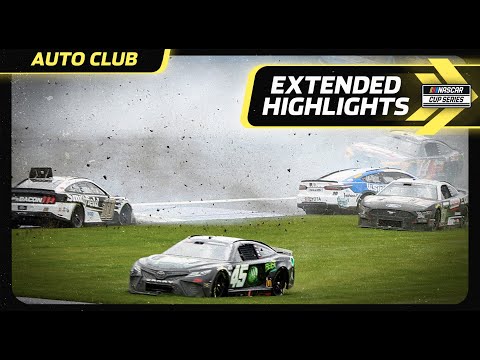 Rowdy restarts and an instant classic from Auto Club Speedway | Extended Highlights