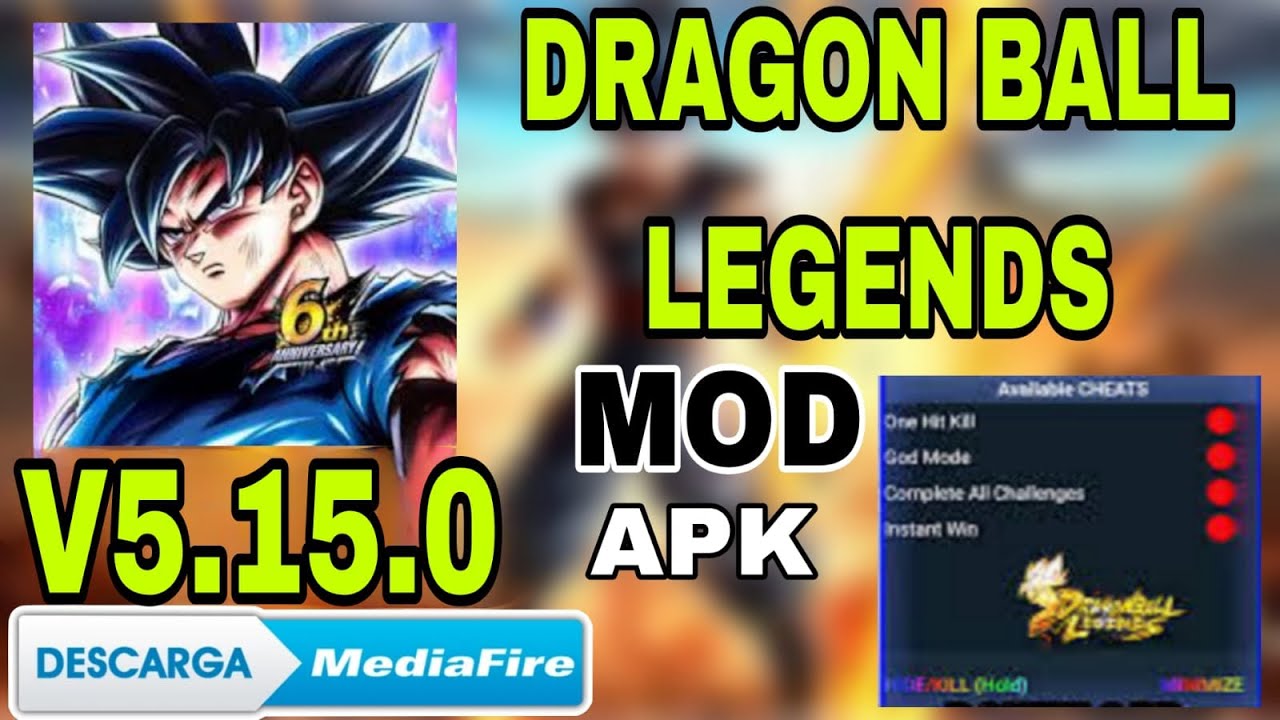 Dragon Ball Legends Mod Menu v5.13.0 God Mode Nu Version 2025🔥 - YouTube