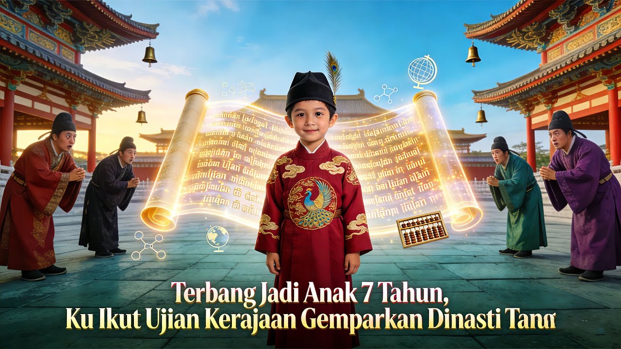 🤣Doktor zaman modern terbang ke Dinasti Tang, umur 7 tahun langsung jadi menteri.