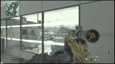 MW3: Cross Map NO SCOPE!!