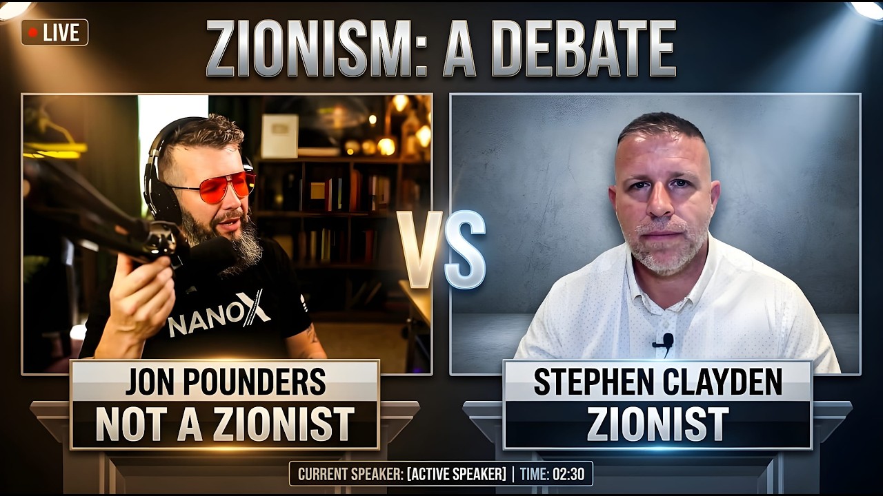 ⁣The Great Zionist Debate Isn't Going Away: Jon Pounders and Stephen Claydon