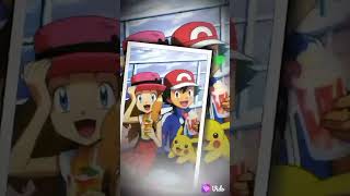 Ash and Serena ♥️ love song #viral #shortvideo #trendingshorts #pokemon #pokemonsong