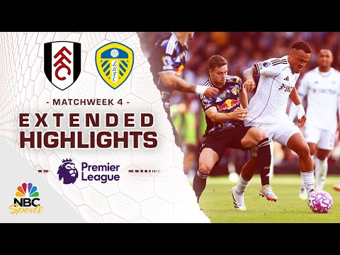 Fulham v. Leeds United | PREMIER LEAGUE HIGHLIGHTS | 9/13/2025 | NBC Sports