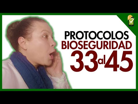 Protocolos de bioseguridad en Colombia (33 al 45) [2020]
