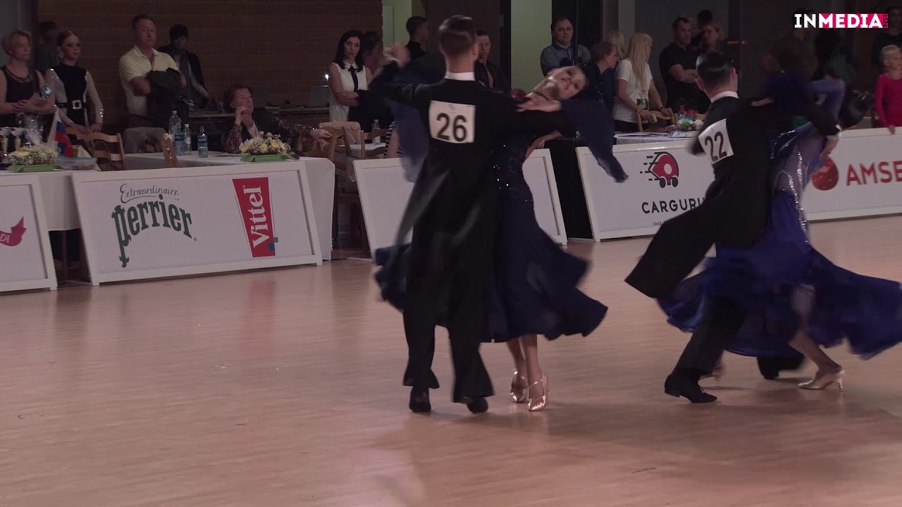 Madis Abel - Aleksandra Galkina | Медленный вальс | Salaspils Open 2018