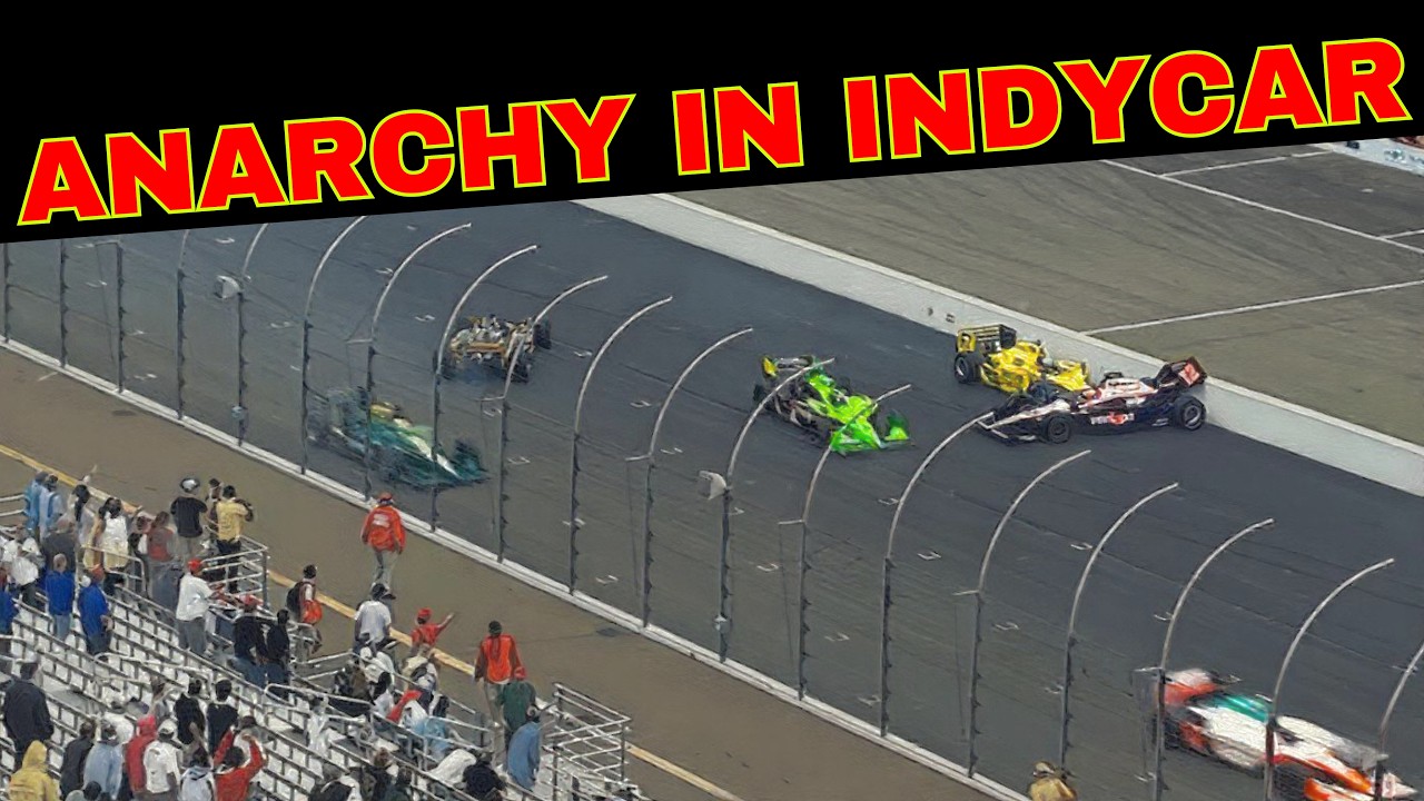 Middle Finger Racing Drivers Spin on Wet Track, Will Power Middle Finger to Race Control ...