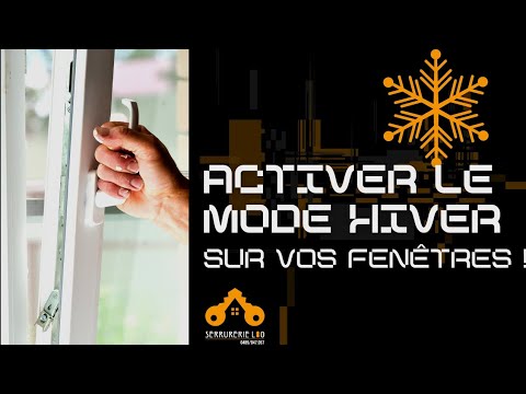 Vidéo: Mise en place de fenêtres en plastique pour l'hiver. Ajustement bricolage