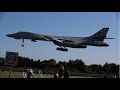 B-1 BOMBERS FAIRFORD LAST MOVEMENTS FOR 2023 - 4K