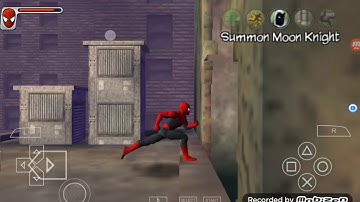 Spiderman Web of Shadows psp Gameplay Part 1