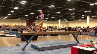 state meet beam 9.5 1st place |xcel platinum