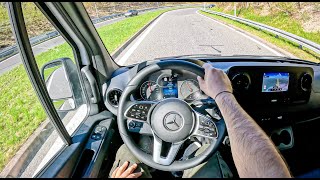 2023 Mercedes Sprinter [2.1 317 CDI 170HP] |0100| POV Test Drive #1696 Joe Black