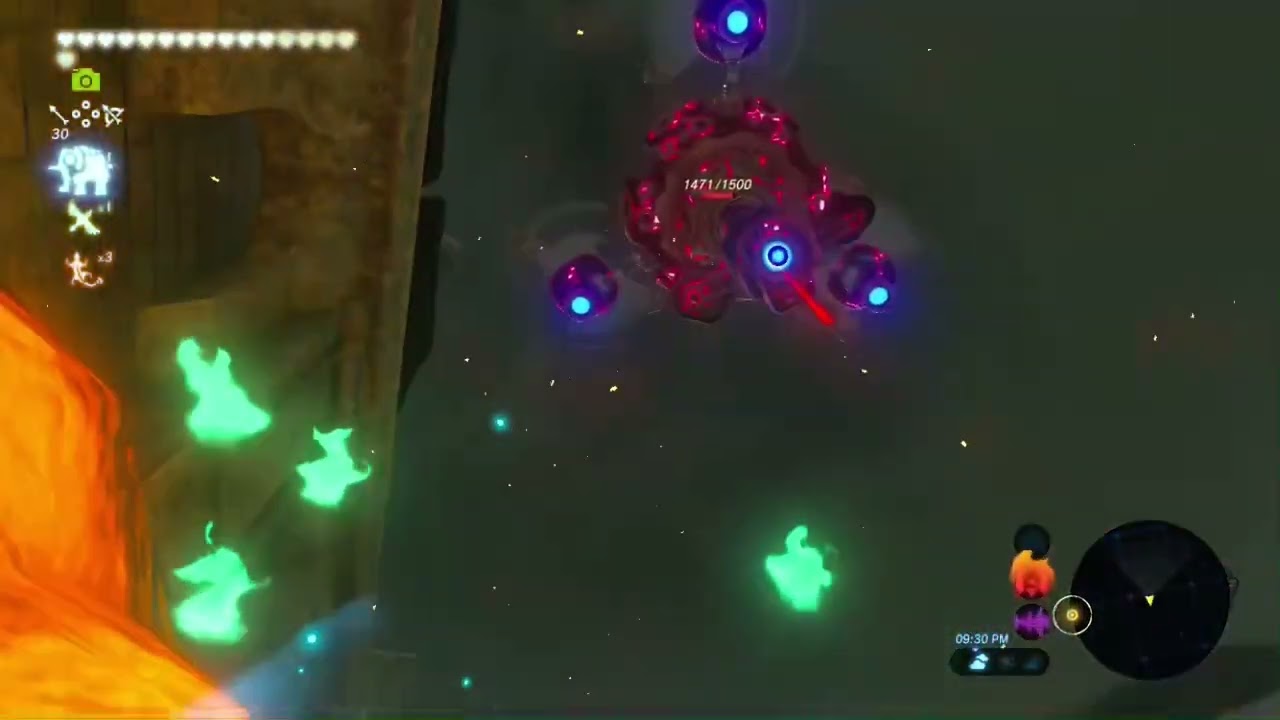 My first BotW clip! Link gets destroyed by a guardian! Breath of the wild loz