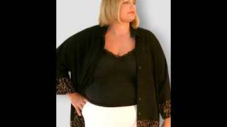 Women's Plus Size Clothing:  Model Fashion Photo Shoot for GenerousFashions.com