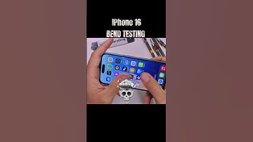 😱 IPHONE 16 Bend Testing 🥶