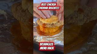 Best Cheddar Chicken Biscuit- Menu Hack for Bojangles