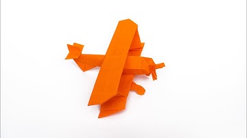 [Origami Tutorial - Combination] Sopwith Camel Marc Kirschenbaum