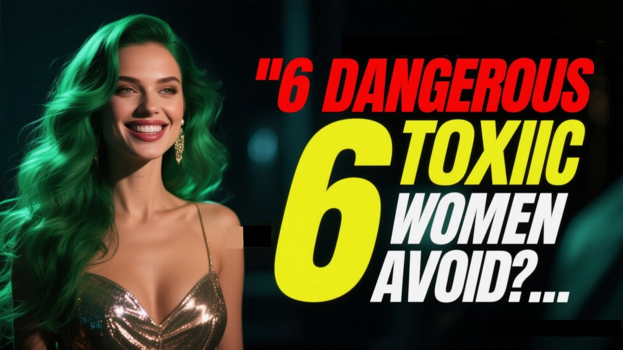 6 Dangerous Toxic Women Must Avoid | Self-Improvement or Motivation Advice English Story