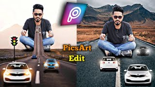PicsArt viral creative road concept.picsart creative editing/ PicsArt photo editing.... screenshot 5