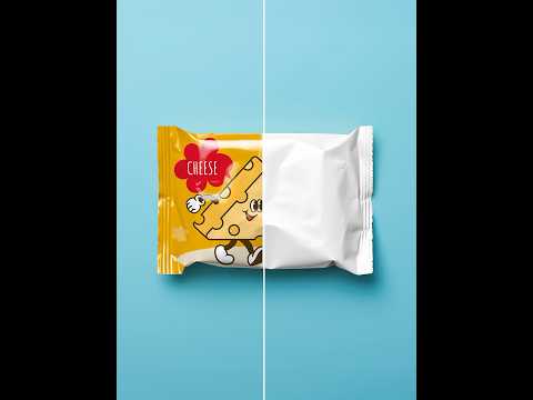 Adobe Photoshop 2025 Tips - How to Create a Cookie Packaging Design #ducthangds