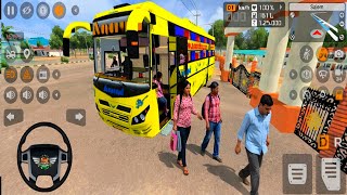 🔥Bus Simulator India Game | Anand Travel Veera V7 Bus | BUSSIN Mod Android gameplay screenshot 3