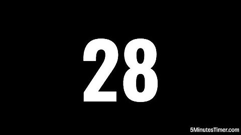 28 Second Timer - Precise & Reliable Countdown