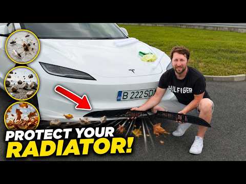 Tesla Radiator Mesh Install | Stop Bugs, Rocks & Leaves Before They Cause Damage