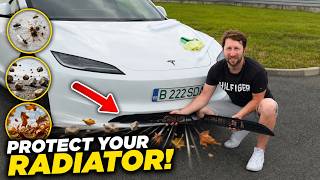 Tesla Radiator Mesh Install | Stop Bugs, Rocks & Leaves Before They Cause Damage