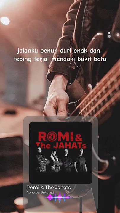 Romi & The Jahats - Pena bertinta api #liriklagu #liriklagu #musikindonesia #punk #rock #storywa