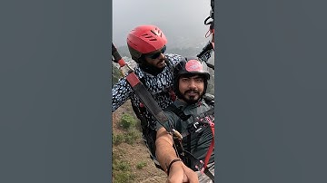 “First Time Paragliding – डर तो लगा पर मजा आ गया! 🪂🔥” #shorts  #paragliding #viral #adventure