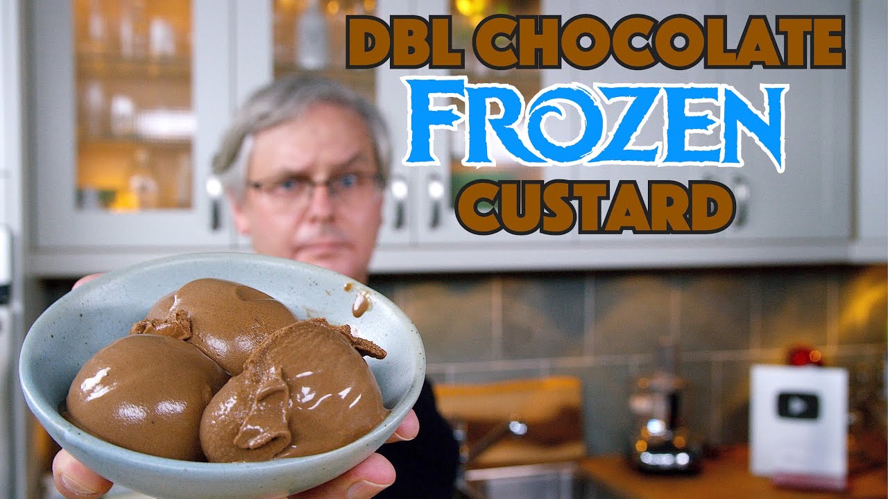 Dbl Chocolate FUDGESICLE Frozen Custard Ice Cream Recipe | Glen And Friends Cooking