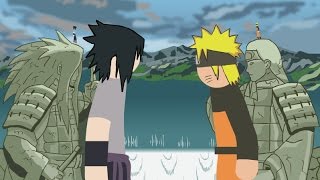 Naruto Vs Sasuke Stick Fight!! - YouTube