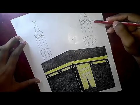 Featured image of post Khana Kaba Drawing Pics History pictures of khana kaaba khana kaba old pics