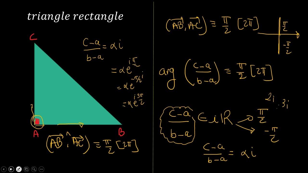 Nature D un Triangle Comment déterminer la nature d'un triangle nombre complexe - YouTube