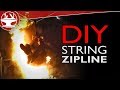 Can you Zipline using Kevlar String?