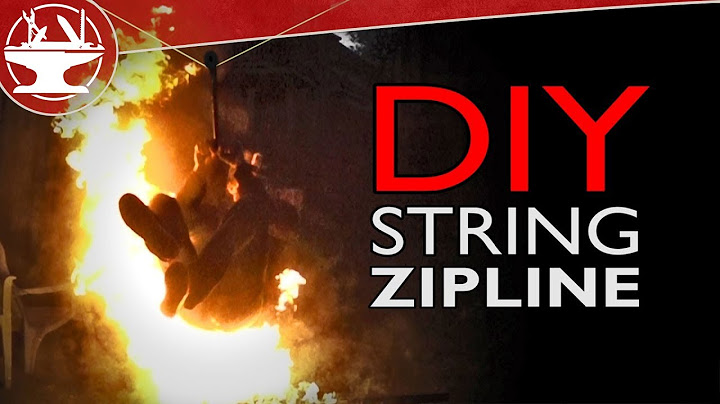 Can you Zipline using Kevlar String?