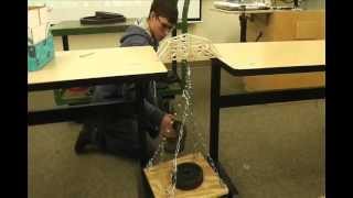 Clackamas Community College Skills Competition 2013; Bridge Contest, First Place