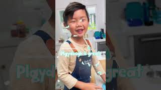 Two Ingredients Playdough! (Edible and Taste Safe)