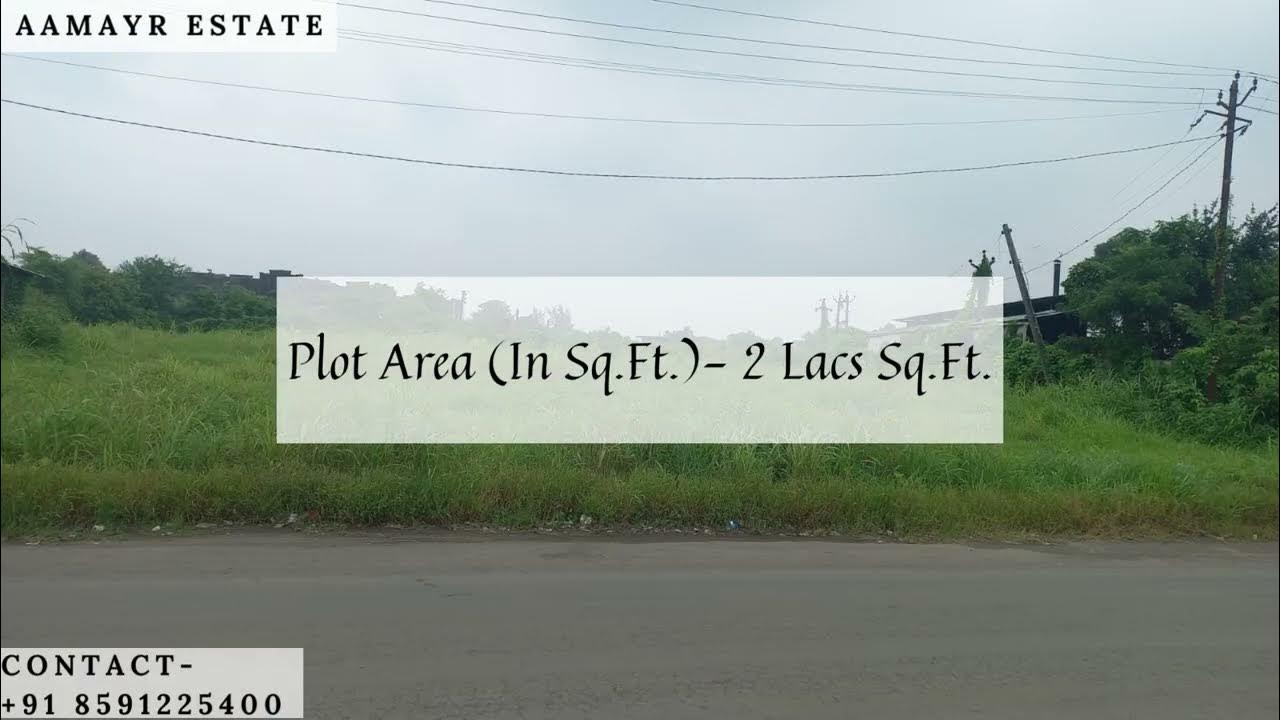 NA Commercial Plot Prime Location Chikli for Sale YouTube