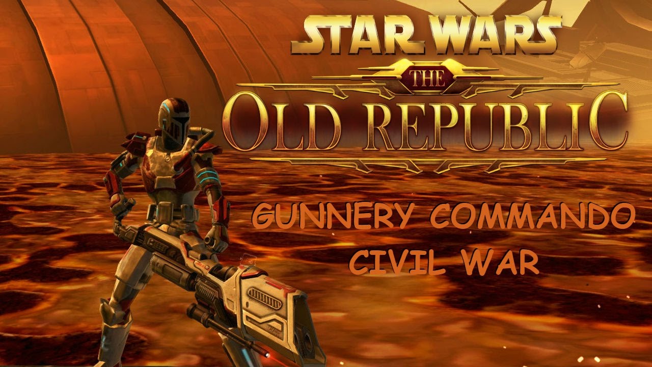 Swtor 4.7 PvP 65 Gunnery Commando Civil War (Republic Domination)