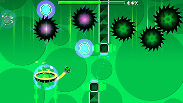 funk world (By noobas) - (Geometry Dash) [Extremely Easy Demon]