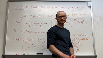 Lecture 15: Quantum Corrections to Statistical Ensembles