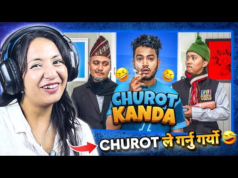 Reacting to CHUROT KANDA by @101_vines
