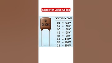 Capacitor Value codes