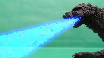Godzilla 1964 Atomic Breath Animation Test