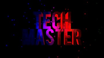 My new intro 2021 -tECHmASTER