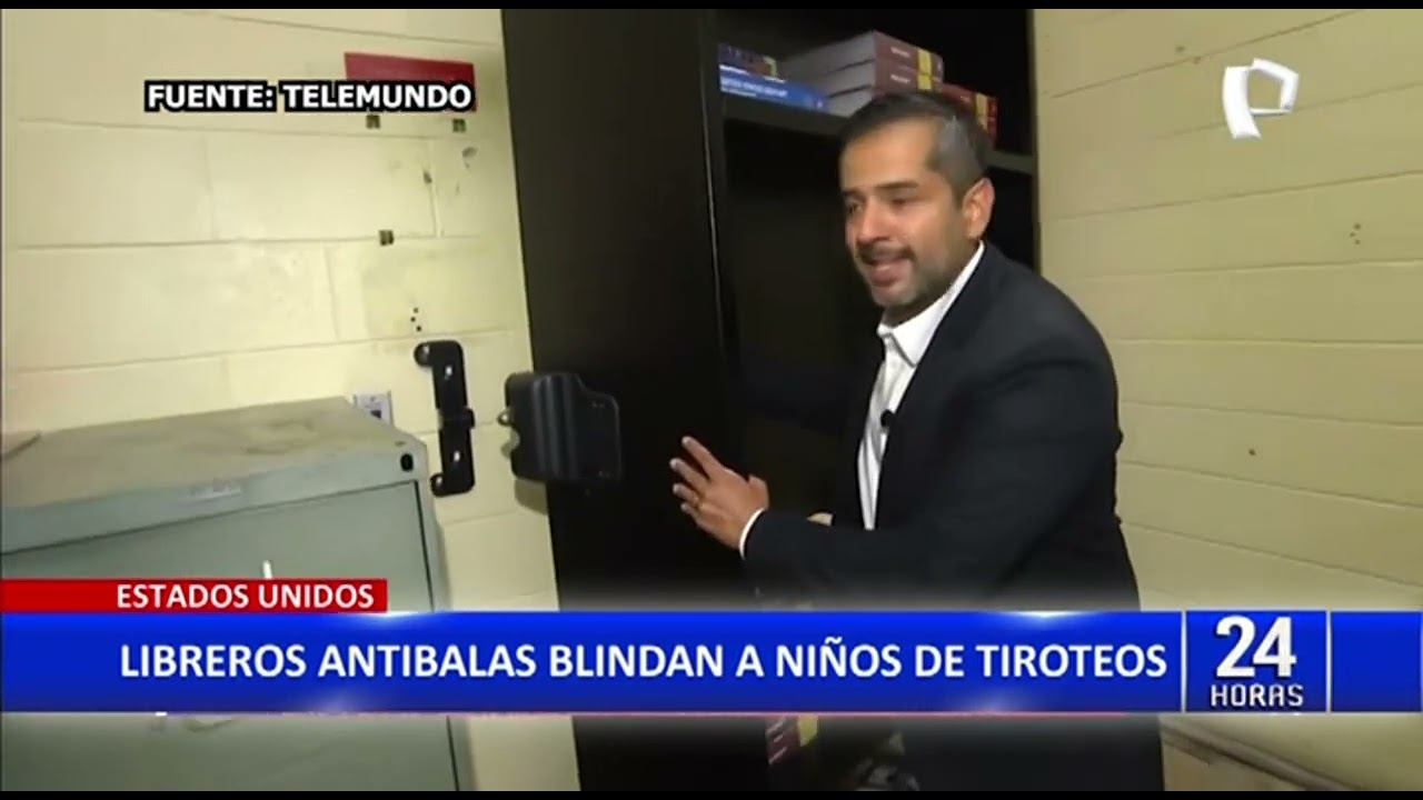 EE.UU: Instalan libreros antibalas en escuelas norteamericanas tras tiroteo en Texas